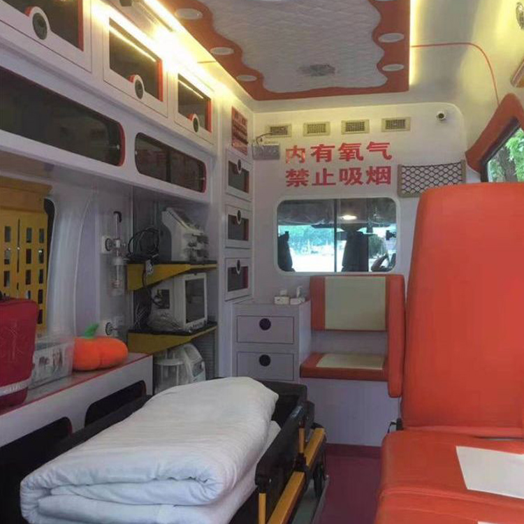 金秀癌症租赁救护车转运:为生命护航的科技与人文关怀