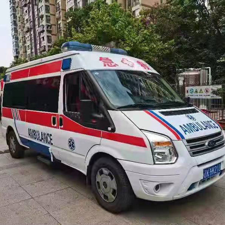 金秀术后行动不便回家租赁救护车